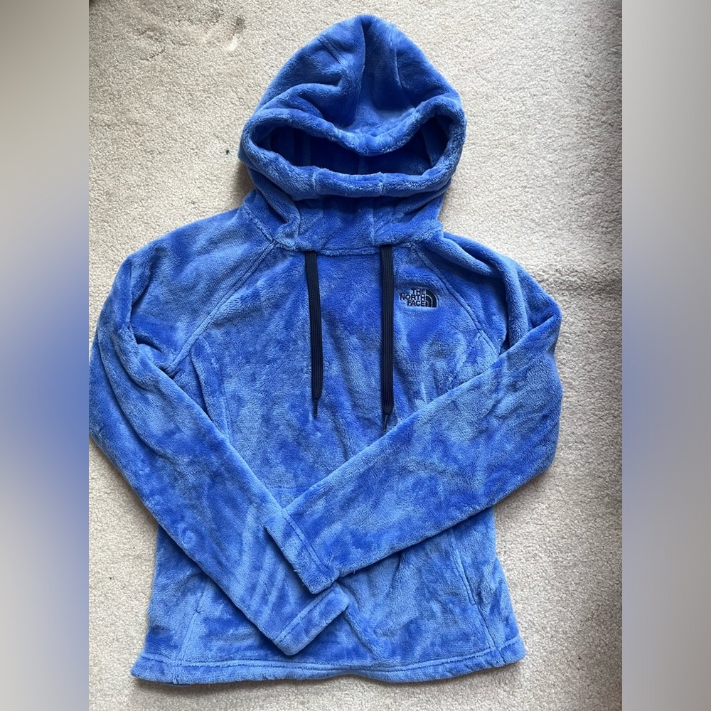 northface fleece hoodie